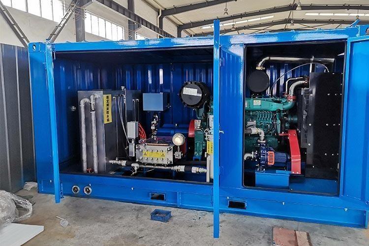 分享：使用工业高压清洗机清洗换热器列管的具体方法